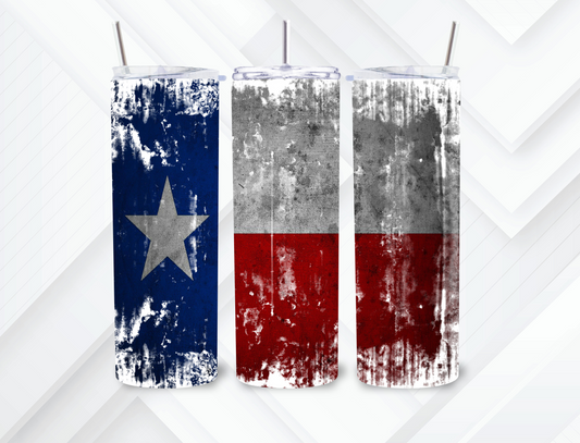 TEXAS FLAG GRUNGE